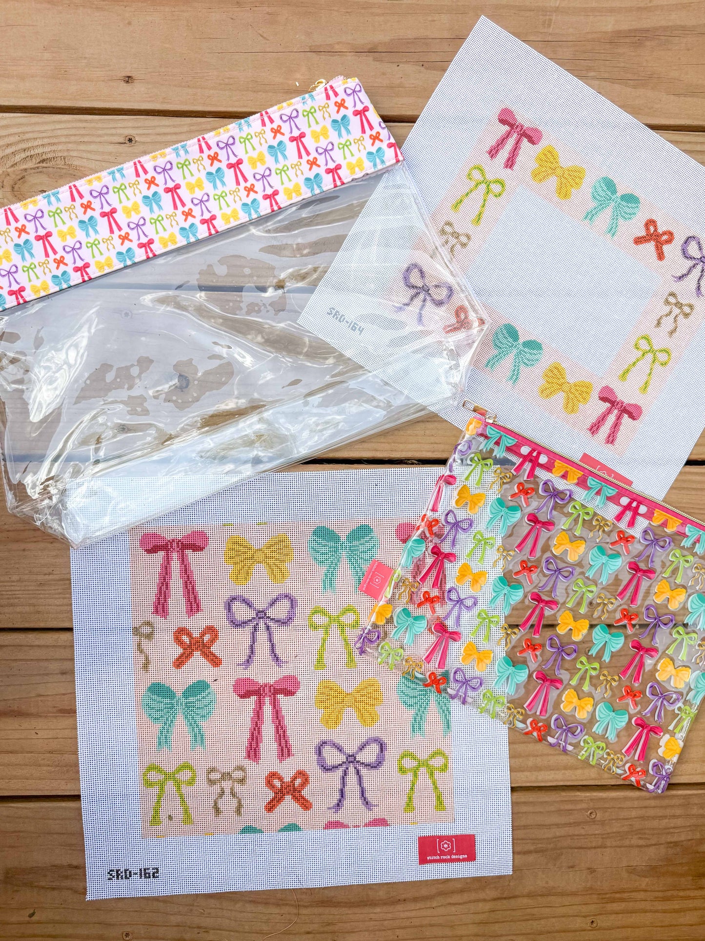 Ribbons and Bows Project Bag: Large