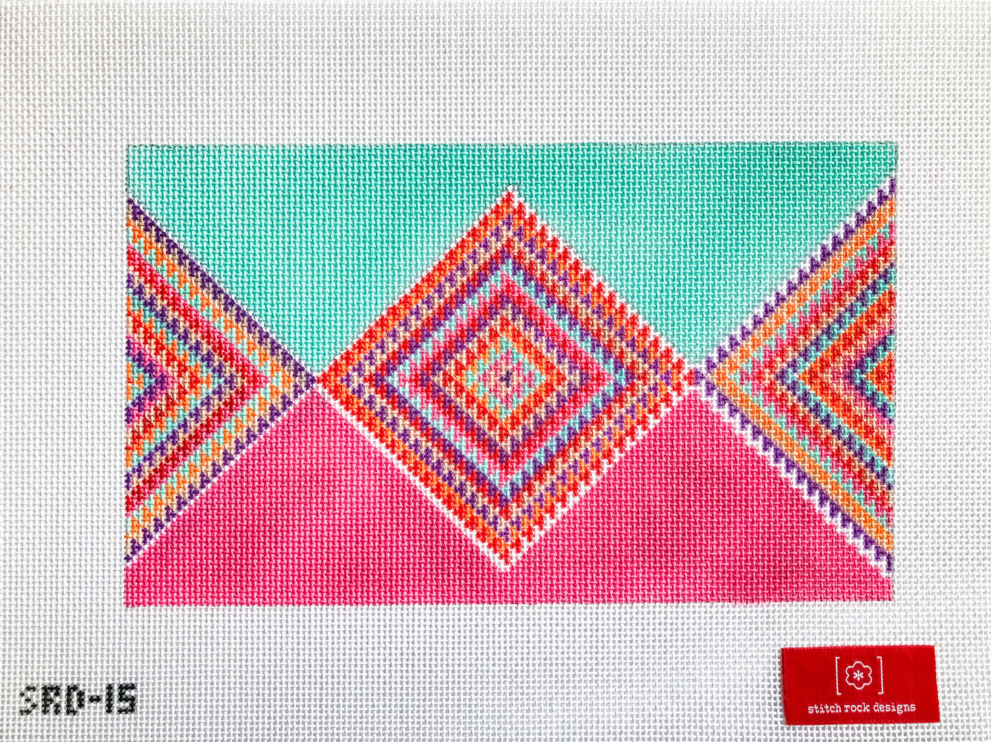 Diamond Kilim Clutch