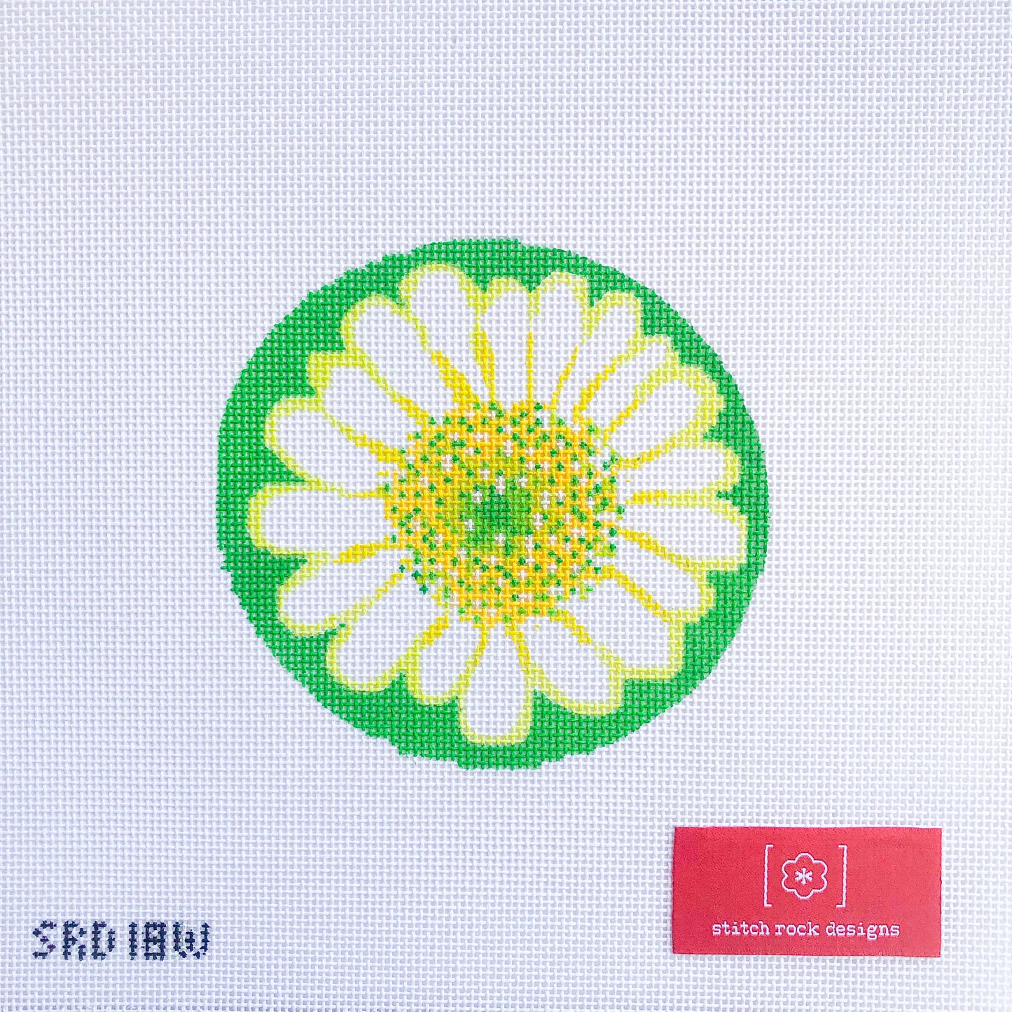 White Daisy Ornament