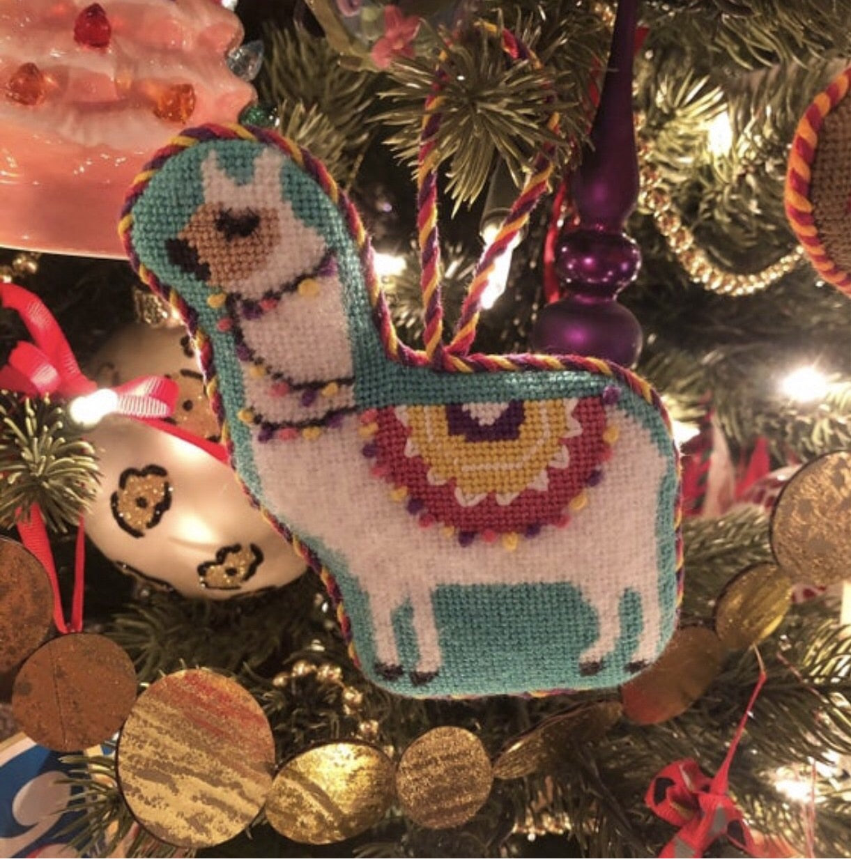 Larry the Llama - Turquoise