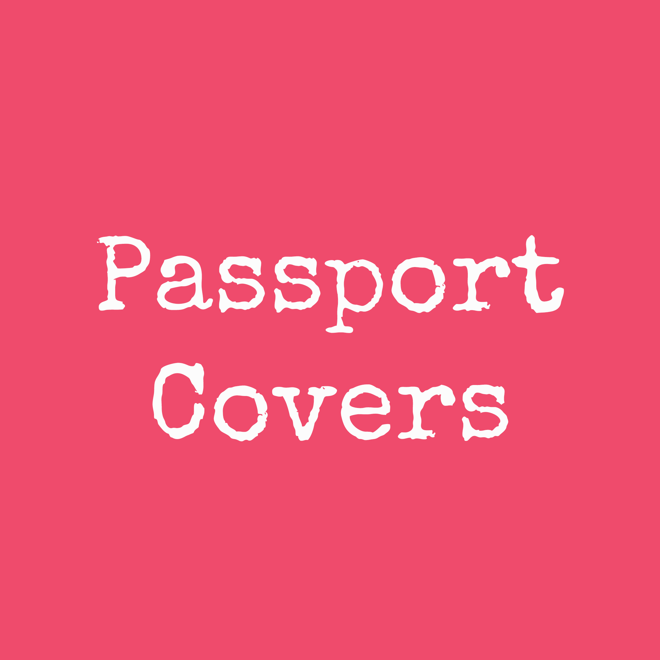 Passport Covers Stitch Rock Designs 2298