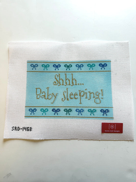 Shhh… Baby Sleeping - Blue (Imperfection)