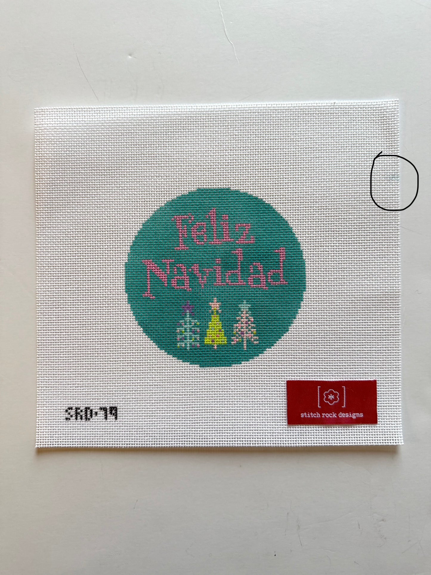 Feliz Navidad Ornament (Imperfection)