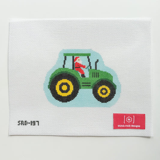 Tractor Santa