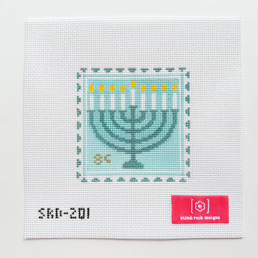 Menorah Stamp