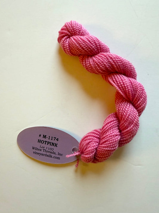 Vineyard Merino Wool: Hot Pink