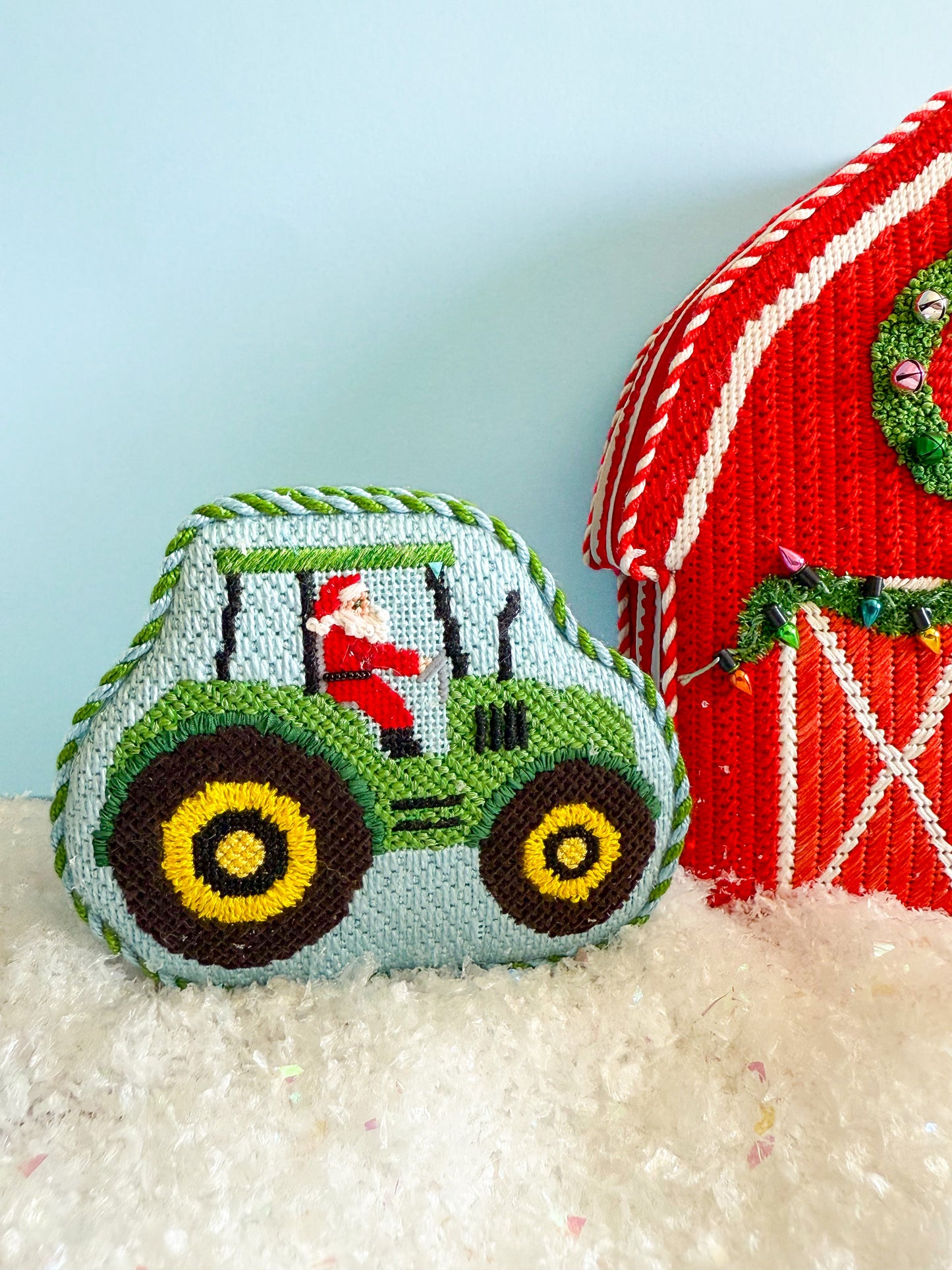 Tractor Santa