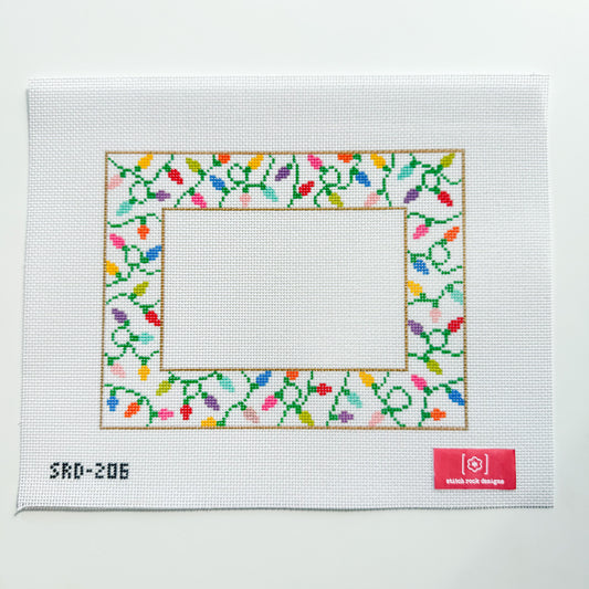 Christmas Lights Frame