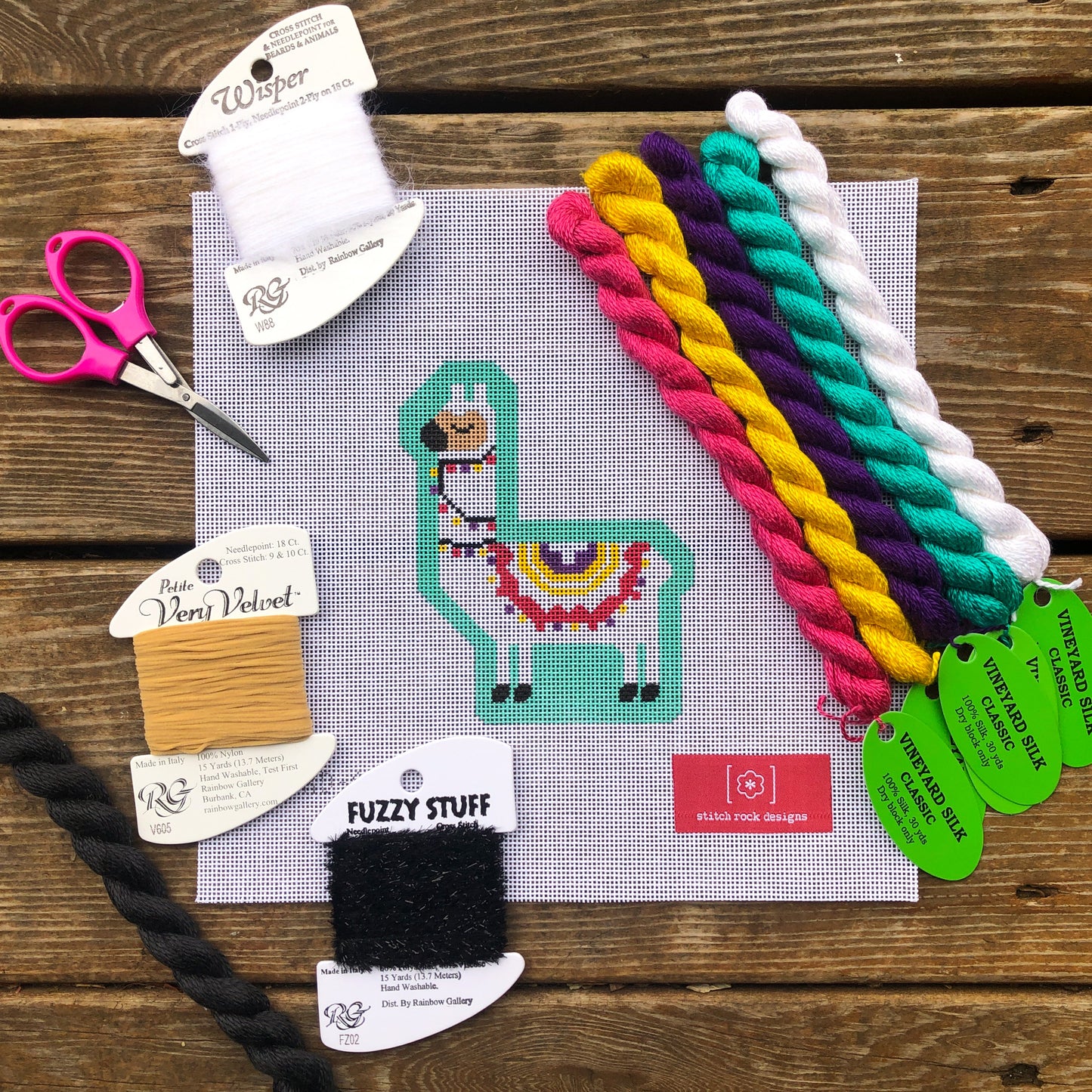 Larry the Llama (Turquoise) Kit